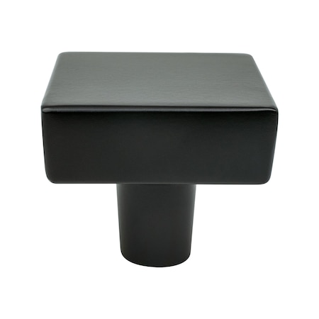 Berenson Brookridge Matte Black Square Knob 2646-1055-P